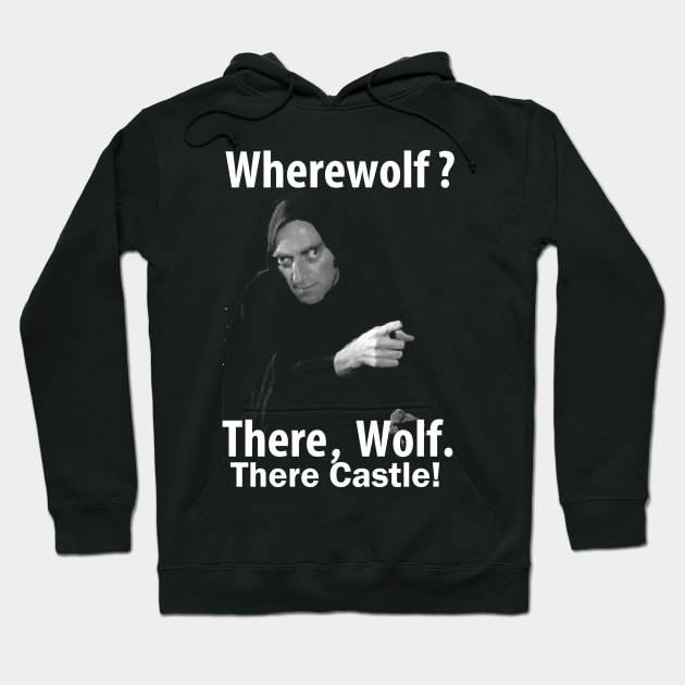 There Wolf There Castle Hoodie by ビーズ